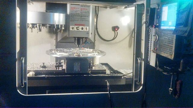 Haas VF3 4th axis